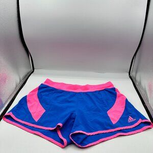 Adidas Climalite Shorts Size S Blue Pink Swim Gym Yoga Cycling Clean